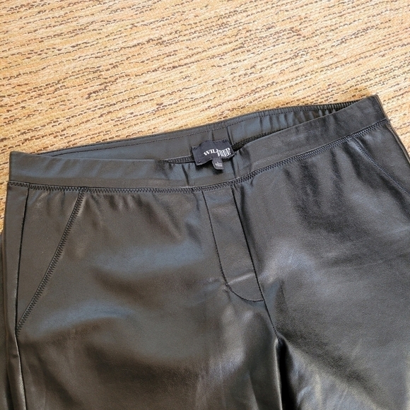 WILFRED Regular Rise Faux Leather Leggings - Picture 4 of 5